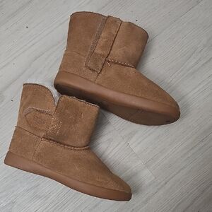 UGG Keelan II Kids Brown Suede Boots Size 10
